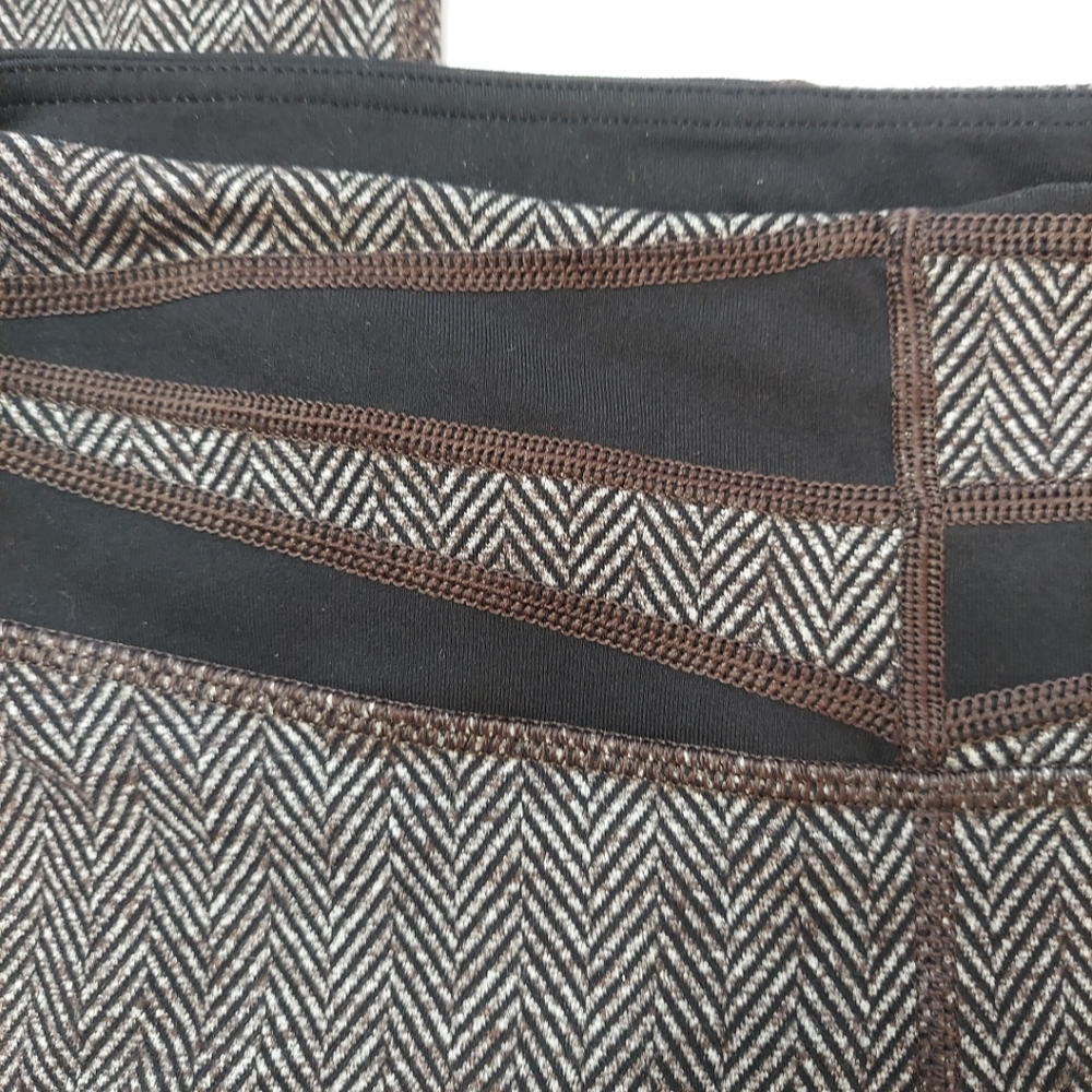 Lululemon Wunder Under Herringbone Color Block La… - image 2